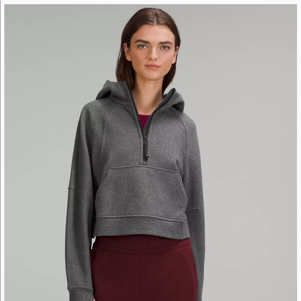 Brand new Scuba oversized hoodie half zip!!